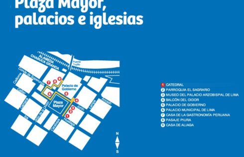 lima mapa plaza mayor palacios iglesias