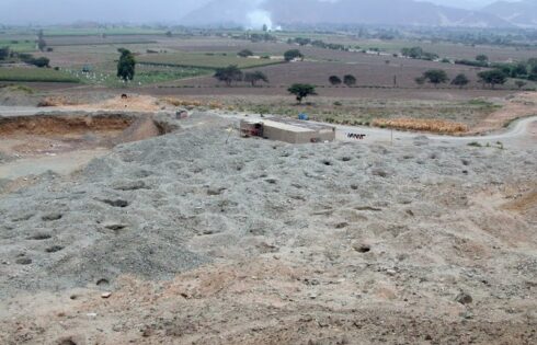 Quebrada entre Castillo de Tomaval y Quebrada Queneto Cementerio