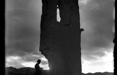 Autorretato Martin Chambi en torre