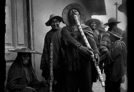 Los musicos de Martin Chambi Musicos de la calle 1921
