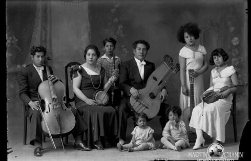 Los musicos de Martin Chambi Musicos familia Echave