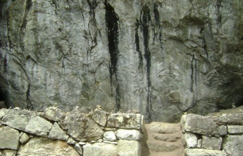 Pintura Rupestre en Machu Picchu 2009 1