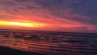 sunset mancora peru