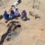 Excavaciones en la ladera oeste del Cerro Blanco 2016-2017, Huacas de Moche, Trujillo, Perú