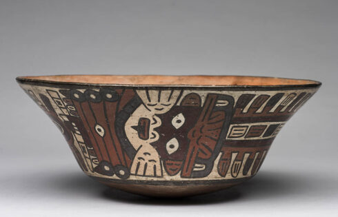 nazca ceramica plato