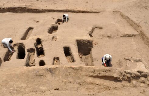huaca chornancap entierro chimu inca