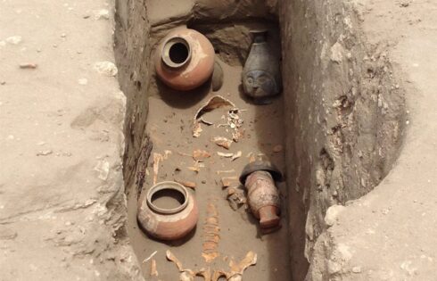 huaca chornancap entierro relevante chimu inca