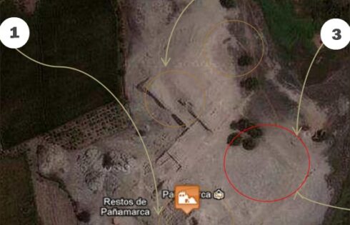 Panamarca Archaeological site piramides