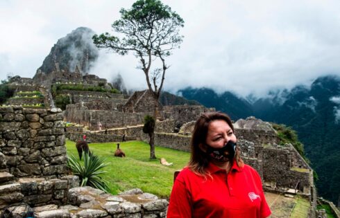 ceremonia reapertura machu picchu 13